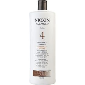 NIOXIN by Nioxin SYSTEM 4 CLEANSER FOR FINE CHEMICALLY ENHANCED NOTICEABLY THINNING HAIR COLOR SAFE 33.8 OZ (PACKAGING MAY VARY)