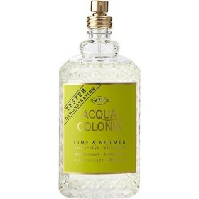 4711 ACQUA COLONIA LIME & NUTMEG by 4711 EAU DE COLOGNE SPRAY 5.7 OZ *TESTER