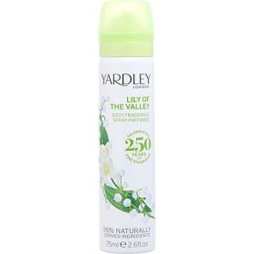 YARDLEY LILY OF THE VALLEY by Yardley BODY SPRAY 2.6 OZ (NEW PACKAGING)