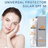 Sunscreen for Face, Universal Protector Solar SPF 50, Protector Solar Con Color, Hydrating Sun Essence Face Sunscreen