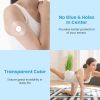 100Pcs Sensor Covers for Libre Waterproof Sweatproof Strong Stick Transparent Invisible Adhesive Patches No Glue Hole On The Center Long Lasting Tape