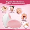 Crystal Hair Eraser Nano Glass Hair Remover Stone Magic Painless Exfoliation Hair Removal Tool Physical Hair Removal Depilator with Free Gift