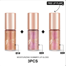 PHOFAY Moisturizing Shimmer Lip Gloss (Option: Set4)