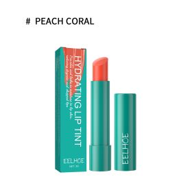 EELHOE Moisturizing Lip Balm - Fades Lip Lines, Dryness, And Dead Skin Nourishing And Hydrating For Plump And Full Lips Lip Gloss (Option: Peach coral)