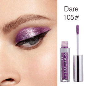 PHOERA Magnificent Metals Glitter and Glow Liquid Eyeshadow 12 Colors (Option: Dare)