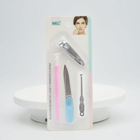 WEL-034 Eyebrow Trimming Knife Four-piece Tool (Option: Suit2)