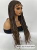 30 Inch Full Lace Front Box BraidedWig for Black Women -LightweightSynthetic Braids with Baby Hair