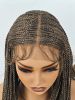 30 Inch Full Lace Front Box BraidedWig for Black Women -LightweightSynthetic Braids with Baby Hair