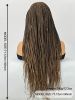 30 Inch Full Lace Front Box BraidedWig for Black Women -LightweightSynthetic Braids with Baby Hair