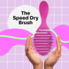 Detangler Brush, Flexible Detangling Brush For All Types Of Hair,For Wet & Dry Hair,Hair Detangler For Curly Hair With Soft Bristles