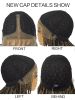 30 Inch Full Lace Front Box BraidedWig for Black Women -LightweightSynthetic Braids with Baby Hair