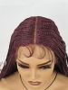 30 Inch Full Lace Front Box BraidedWig for Black Women -LightweightSynthetic Braids with Baby Hair